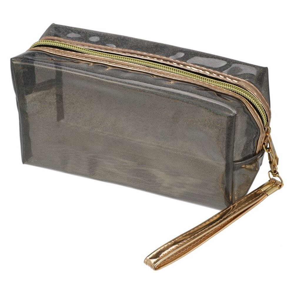 1 Pc Waterproof Travel Makeup Toiletry Bag Black